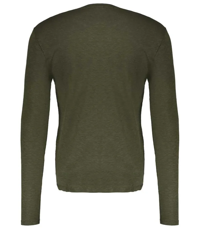 Tee-Shirt Manches Longues Col Rond Homme Bysapick