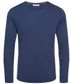 Tee-Shirt Ob-T Ls Merino Classic Blue