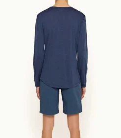 Tee-Shirt Ob-T Ls Merino Classic Blue