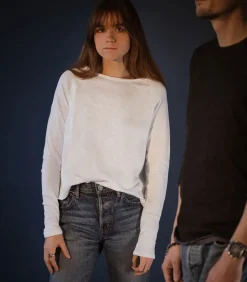 Tee-Shirt Sonoma Manches Longues Blanc
