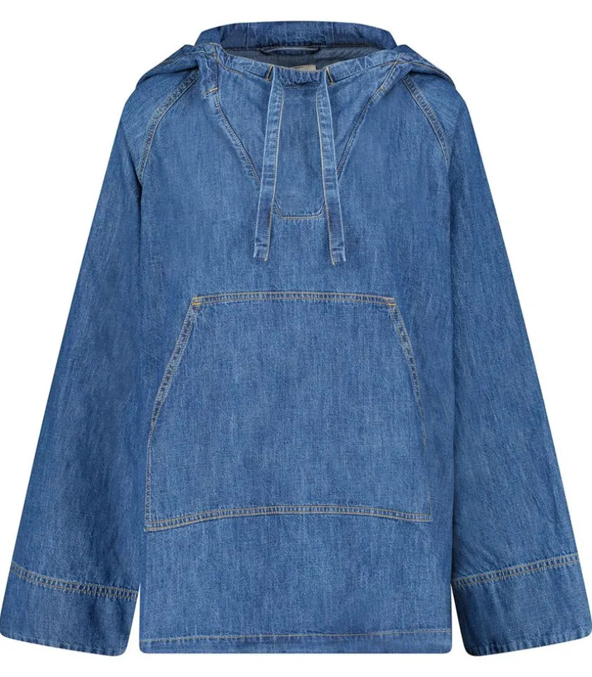 Top A Capuche Floyd Blue Medium