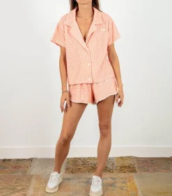 Top Tulum Vichy Rose