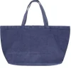 Tote Bag Doudou En Lin Indigo