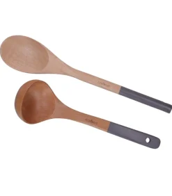 Ustensiles Cuillere Et Louche En Bois Moka