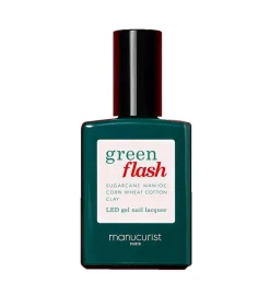 Vernis Semi-Permanent Green Flash Red Cherry