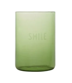 Verre Favorite Drinking Glass Smile Green