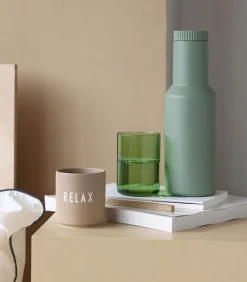 Verre Favorite Drinking Glass Smile Green