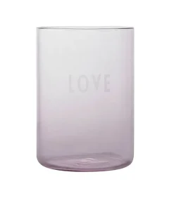 Verre Favorite Drinking Glass Love Pink