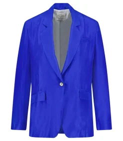 Veste En Soie Habotai Lapis