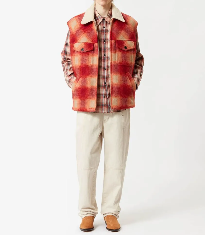 Veste Sans Manches Kiran Orange