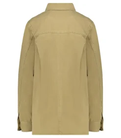 Veste Zaffiro En Toile Camel