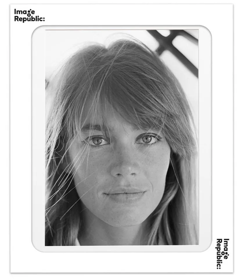 Affiche Francoise H Ile Rousse 40 X 50 Cm