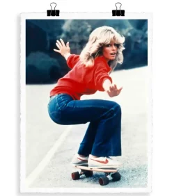 Affiche La Galerie "Farrah Fawcett" 56 X 76 Cm