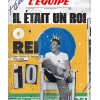 Affiche L'Equipe Pele 50 X 70Cm