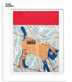 Affiche Marc Antoine Coulon Animaux Chat 40 X 50 Cm