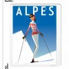 Affiche Monsieur Z Alpes Fille Rouge 56 X 76 Cm