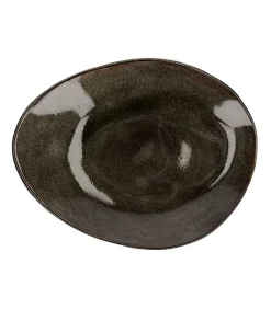 Assiette Ovale En Ceramique "Pascale Naessens"