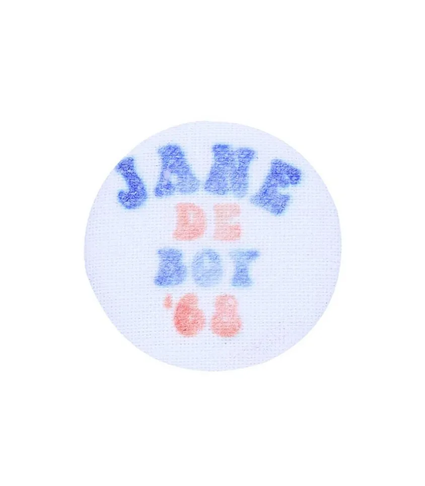 Badge En Tissu Jane De Boy '68