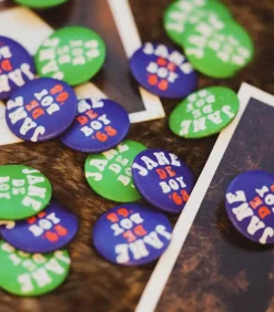 Badge En Tissu Jane De Boy '68 Navy