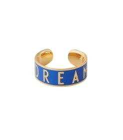 Bague Ajustable Big Words Candy Dream Cobalt