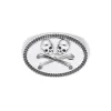 Bague Chevaliere Twins Skulls En Argent