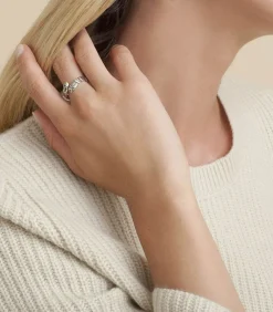Bague Liane Jonc Argente