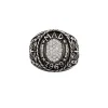 Bague Mad 1969 Argent Et Diamants