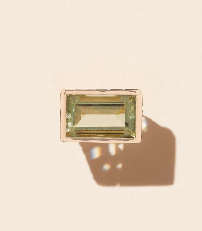 Bague Poppy Green Amethyst