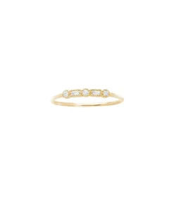 Bague Serenity Or Jaune Et Diamants
