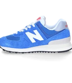Baskets 574 Blue/White