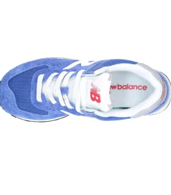 Baskets 574 Blue/White