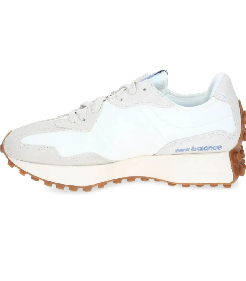 Baskets 327 Moonbeam Et Mercury Blue