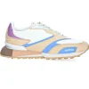 Baskets Rush Gr2 Low Nylon Cuir Suede Cream Avio