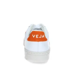 Baskets V-12 Leather White Pumpkin