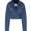 Blouson Ashley Navy Satin