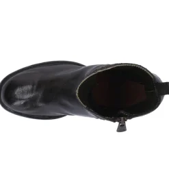 Boots Avec Empiecements En Cuir Kaki