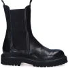 Boots Chelsea Monastero En Cuir Kaki
