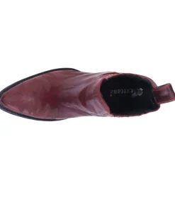 Boots Gaucho Long Stitch Cherry Red