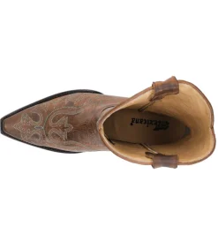 Boots Santiag Mex 10 Perro Loco Rust