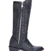 Boots Santiag Razz 13 Beige Black Rustik