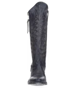 Boots Santiag Razz 13 Beige Black Rustik