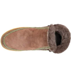 Boots Setsu Crochet Crepe Suede Camel/Khaki