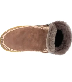 Boots Setsu Crochet Crepe Suede Camel/Beige