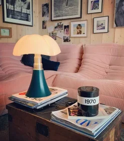 Bougie 1970 Ceramique Noire