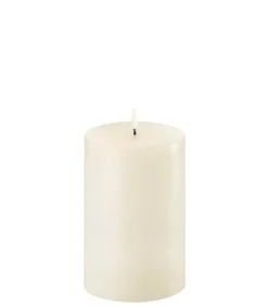 Bougie Led Pillar Ivoire, 10.1 X 15.2 Cm