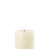 Bougie Led Pillar Ivoire, 10.1 X 10.1 Cm