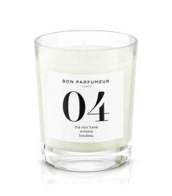 Bougie Parfumee 04 The Noir Fume, Armoise Et Bouleau 180G