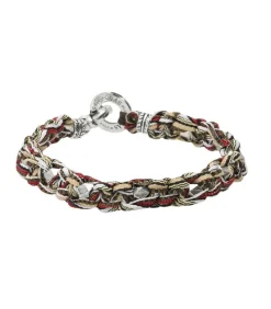 Bracelet Fabrik Grand Modele Argente