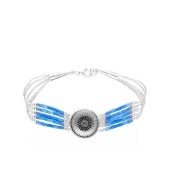 Bracelet Navajo 5 Rangs Et Conchas