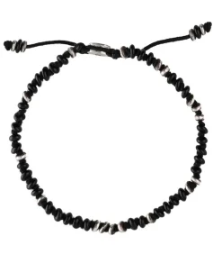 Bracelet Templar Jointed A Perles De Pierres Et D'Argent